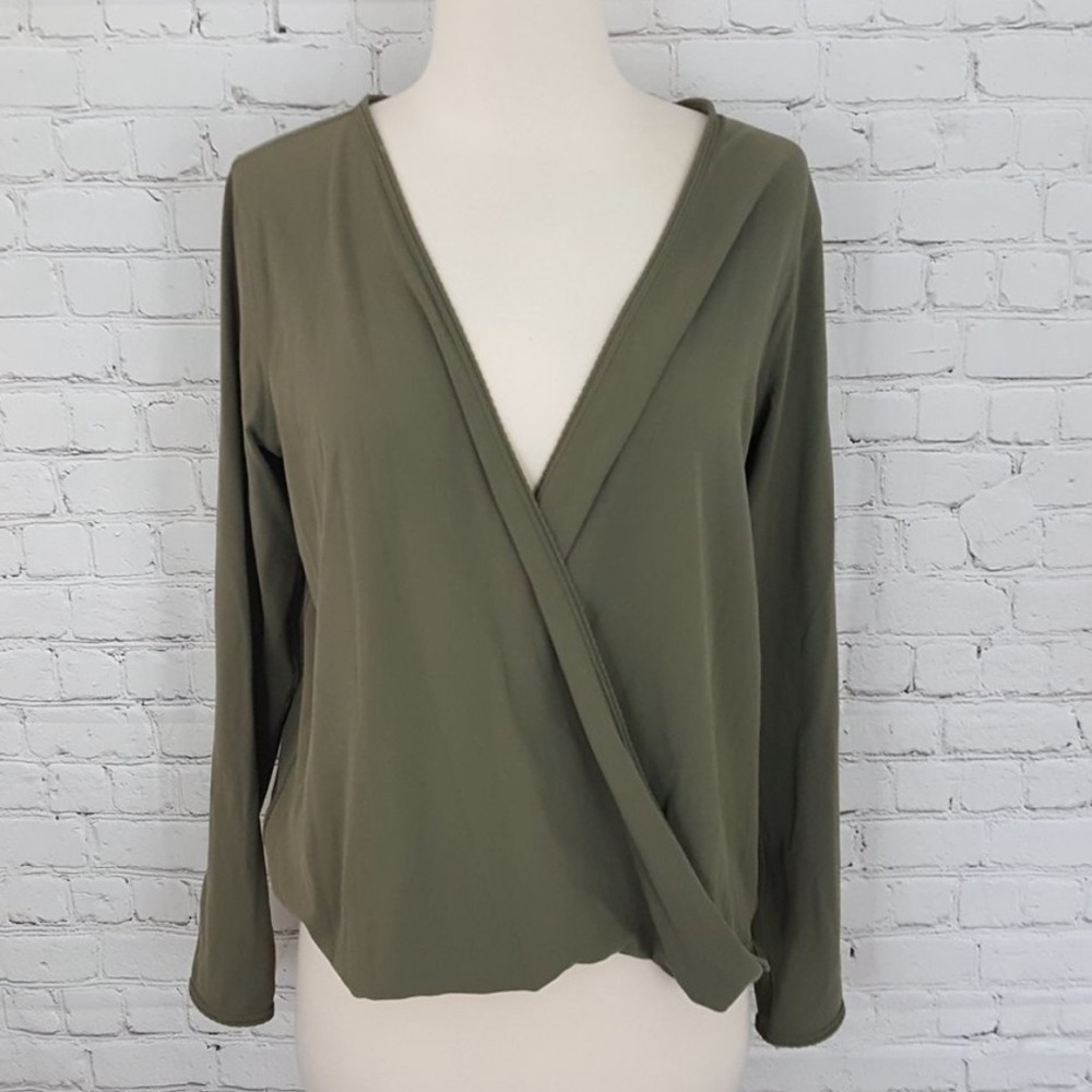 Lululemon Full Freedom Long Sleeve Sage Green 6